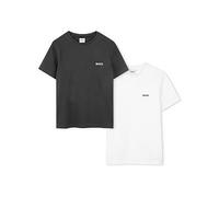 BOSS Boys 2 Pack Short Sleeve T-shirts, Multi, Size 10 Years Print