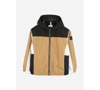 BOSS Boys Hooded Windbreaker Jacket in Brown - Brown - 5 Yrs