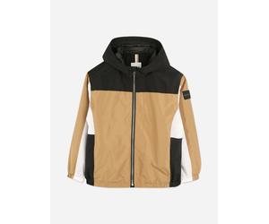 BOSS Boys Hooded Windbreaker Jacket in Brown - Brown - 8 Yrs