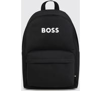 Boss Boy's Logo Print Backpack with Address Tag and Padded Straps - Size: OS - unisex