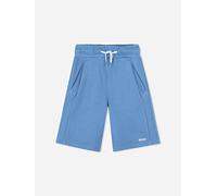 BOSS Boys Logo Print Shorts in Nav Blue - Blue - 4 Yrs