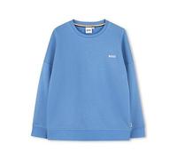 BOSS Boys Logo Sweatshirt, Blue, Size 6 Years Blue