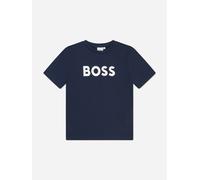 Boss J25p24 Short Sleeve T-shirt Blue 6 Years Kids