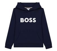 BOSS Boys Print Hoodie Navy 6 Years