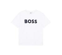 BOSS Kids Large Logo T-Shirt Juniors White 14 Years