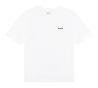 BOSS Boys Small Logo T-Shirt Junior White 6 Years