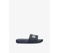 Boss Boys Vy Kids Aqua Brand-deed Rubber Sliders Eur 31 / 12.5 Uk