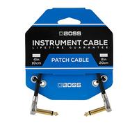 BOSS BPC-18 - 18in/45cm length - Space-saving pedal patch cable with slimline pancake plugs for pedalboards