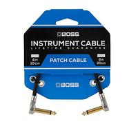 Boss 4"/10CM Patch Cable with Pancake Jack Plugs