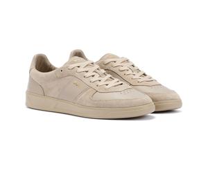 Boss Brandon Suede/Leather Mens Beige Trainers - Size UK 9