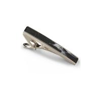 BOSS Brass tie clip with marble insert - Style L-MARBLE-TIE, 50544115 Black pcs.