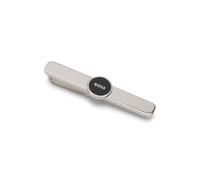 BOSS Brass tie clip with round logo detail - Style B-LOGO2-TIE, 50565224 Black pcs.