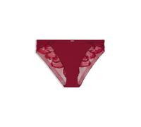 BOSS Briefs in microfibre with peony lace - Style BRIEF_ PEONY LACE, 50545063 Dark Red S