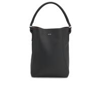BOSS Bucket bag in grained leather - Style Lenah Bucket, 50547744 Black pcs.