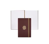 BOSS Burgundy A5 notebook with Double B monogram - Style Notebook A5 Varsity Burgundy Lined, 58818607 Dark Red pcs.