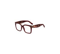 BOSS Burgundy-acetate optical frames with gold-tone hinges - Style BOSS 1733LHF5319, 58137960 Red Patterned pcs.