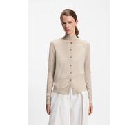 BOSS Button-up cardigan in extra-fine merino wool - Style Fonami, 50545031 Light Beige S