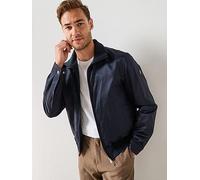 BOSS C-Casamu All Over Monogram Lightweight Jacket - Navy, Navy, Size 54=Uk44, Men Navy