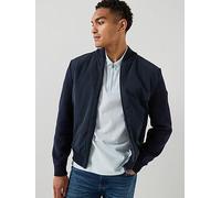 BOSS C-Levaio Mix Media Hybrid Jacket, Dark Blue, Size S, Men Dark Blue