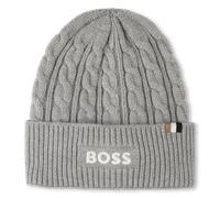 Boss - Cable Knit Beanie - Chine Grey - Boy - Size T2