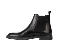 BOSS Chelsea boots in polished leather with signature stitching - Style Calev_Cheb_ltfb, 50552527 Black 6