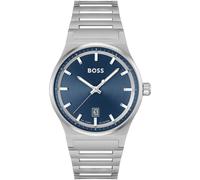 BOSS Candor 1514076 Men's Watch - 41mm Blue Dial Stainless Steel