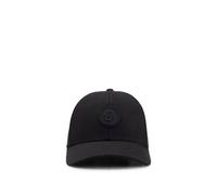 BOSS Cap Aus Baumwoll-Canvas Mit Double-b-monogramm-Badge Black