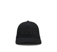 BOSS Cap Aus Baumwoll-Twill Mit Logo-Stickerei Black