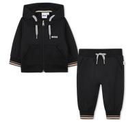 Boss - Cardigan And Pants Set - Black - Boy - 3 Months