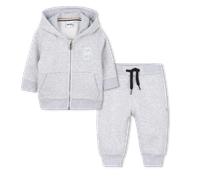 Boss - Cardigan And Pants Set - Chine Grey - Boy - 18 Months