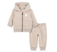 Boss - Cardigan And Trouser Set - Off White Marl - Boy - 12 Months