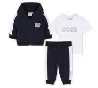 Boss - Cardigan + Trousers + T-shirt Set - Navy - Boy - 18 Months