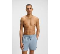 BOSS Cargo-pocket swim shorts with logo badge - Style Dive, 50534319 Light Blue L