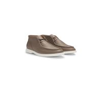 BOSS Casual boots in tumbled leather with apron toe - Style Sienne_Desb_tbhl, 50536227 Beige 12