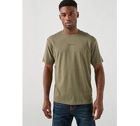 BOSS Centre Tonal Logo T-Shirt, Green, Size S, Men Green