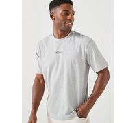 BOSS Centre Tonal Logo T-Shirt, Grey, Size Xl, Men Grey