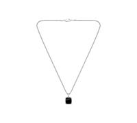 BOSS Jewelry Men's ODELL Collection Pendant Necklace in Stainless Steel with Black Onyx - 1580648