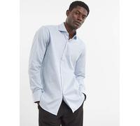 BOSS Checked Pale Blue Shirt Boss BOSS Checked Pale Blue Shirt Light Blue XL