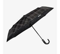 BOSS Checkered Black Pocket Umbrella HUF624A