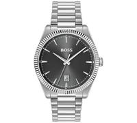 BOSS Cheswick 1514310 - Unisex - 40 mm - Analogue - Quartz - Mineral Glass Silver 40 mm