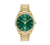 BOSS Mens Cheswick Golden Green Dial Bracelet Watch 1514355
