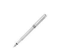 BOSS Chrome fountain pen with engraved pattern - Style Fountain pen Filament Chrome, 58109526 Silver pcs.