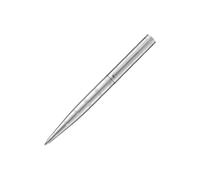 BOSS Chrome-plated brass ballpoint pen with horizontal stripes - Style Ballpoint pen Loop Stripes Chrome, 58837074 Silver pcs.