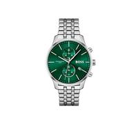 BOSS Chronograph Quartz Watch for Men Associate Collection with Silver Stainless Steel Bracelet - 1513975