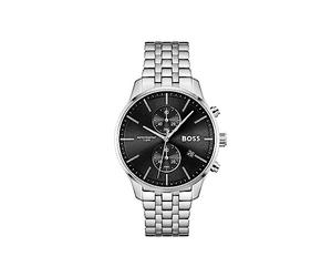 BOSS Chronograph Quartz Watch for Men Associate Collection with Silver Stainless Steel Bracelet - 1513869