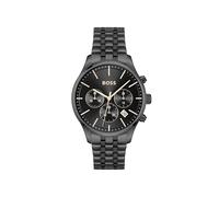 BOSS Chronograph Quartz Watch for Men Avery Collection with Black Stainless Steel Bracelet - 1514256