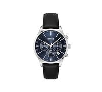BOSS Chronograph Quartz Watch for Men Avery Collection with Stainless Steel Bracelet or Leather Strap