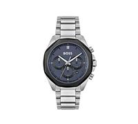 BOSS Chronograph Quartz Watch for Men Cloud Collection with Silver Stainless Steel Bracelet - 1514015