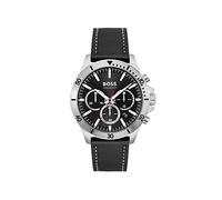 BOSS Chronograph Quartz Watch for Men Collection Troper with Leather or Stainless Steel Strap