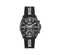 BOSS Chronograph Quartz Watch for Men Strike Chrono Collection with Stainless Steel Bracelet or Silicone Strap